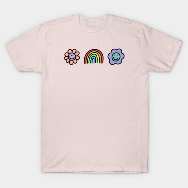 Happy Doodle T-Shirt by Maddie Doodle